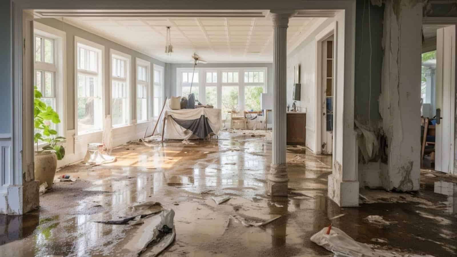 water damage restoration in Apple Valley