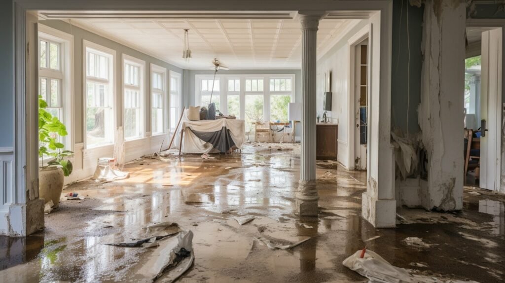water damage restoration in Lakeville